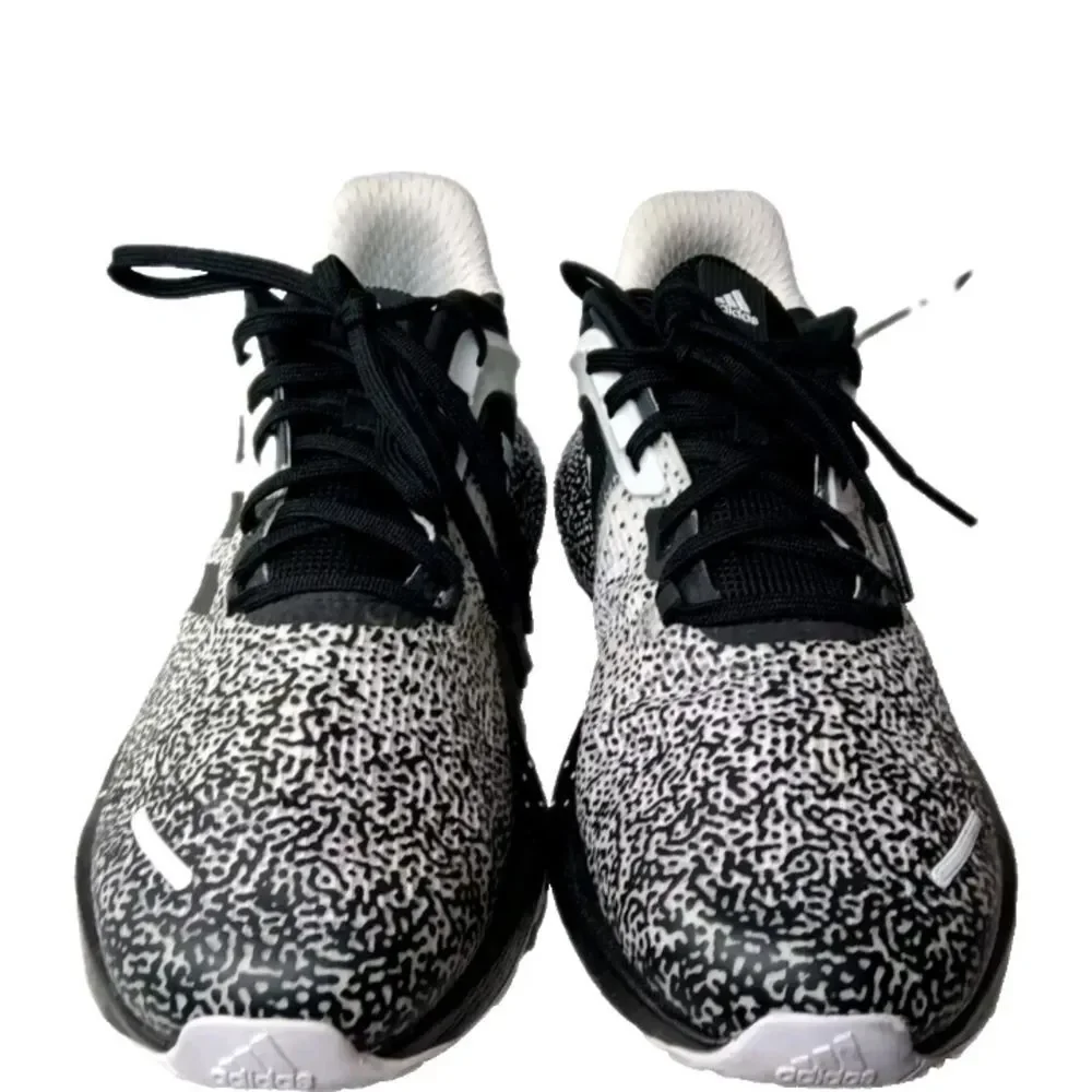 adidas Alphatorsion Aramis Motion Graphic-White Black Shoes Men's Size 11.5